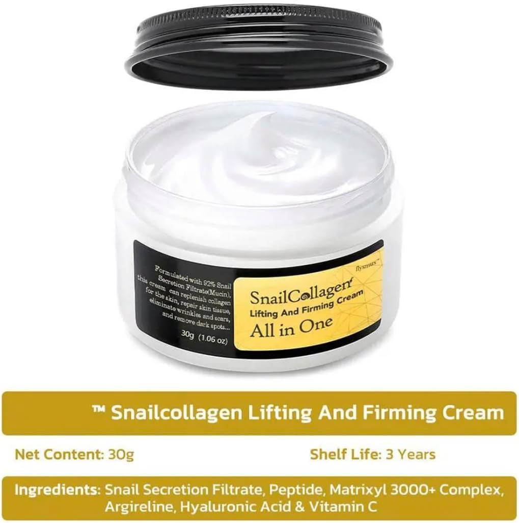 Snail Collagen All in One Repair Moisturising Cosmetic Face Cream 30G