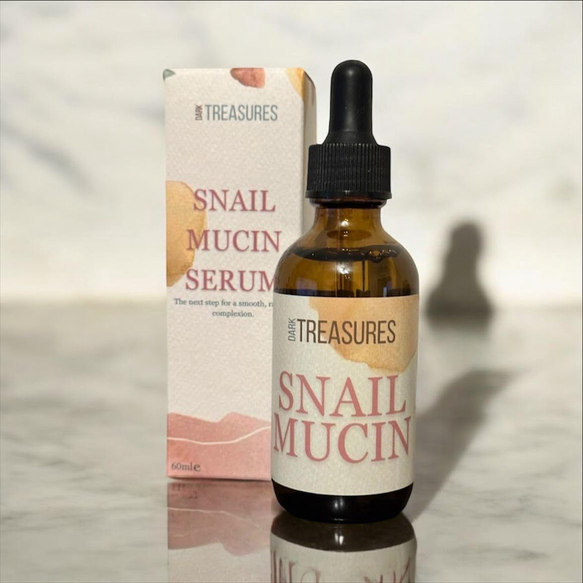 Snail Mucin Oil (60Ml) All in One Advanced Skin Repair Hydrating Serum, Snail Secretion Filtrate 96% & Hyaluronic Acid, Skincare, Animal Testing Free