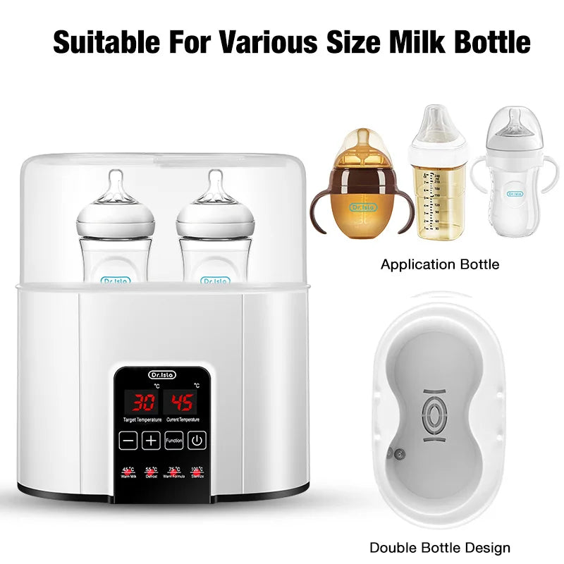 Baby Bottle Warmer Multi Function Fast Baby Accessories Food Heater Milk Warmer Steriliser with Accurate Temperature Control