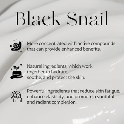 [] Crema Alla Bava Di Lumaca Nera (35Ml) Crema Premium; Trattamento Anti-Invecchiamento; Cosmetico Coreano Con Estratti Di Piante E Mucina Di Lumaca Nera (All in One Black Snail Cream)