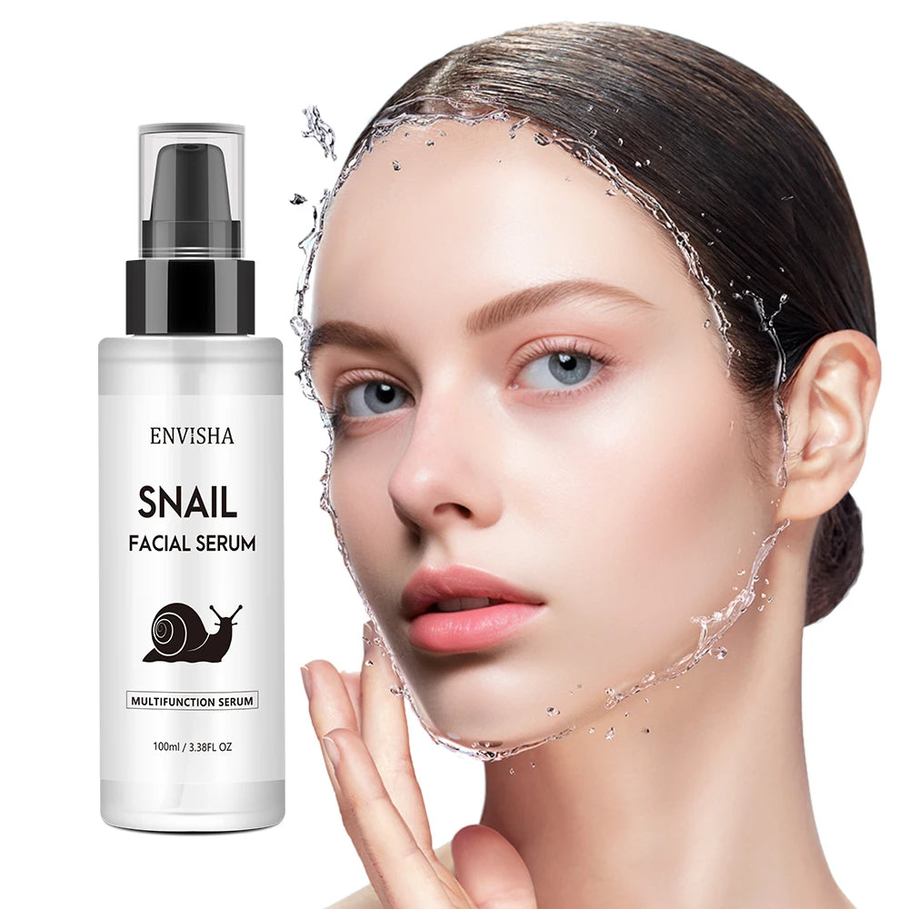 Snail Collagen Face Serum Facial Skin Care Anti-Aging Wrinkle Moisturizing Whitening Firming Skin Essence Shrink Pores