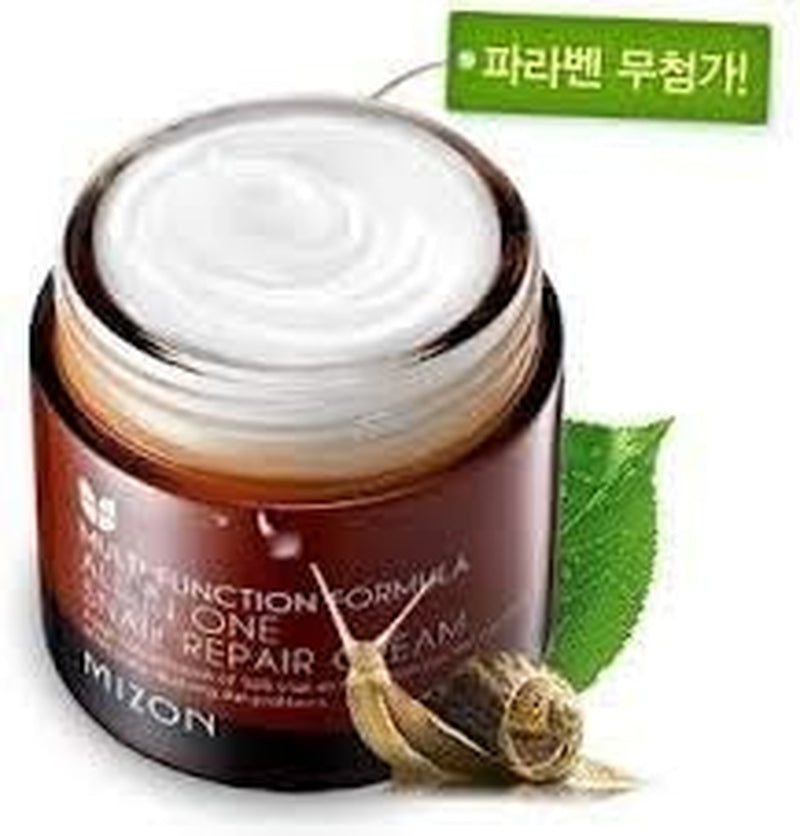 [] Crema Idratante Con Estratto Di Bava Di Lumaca (35Ml) Idratazione Intensa, Anti-Età, Ripristino Della Pelle, Assorbimento Veloce, Cosmetico Coreano (All in One Snail Repair Cream)