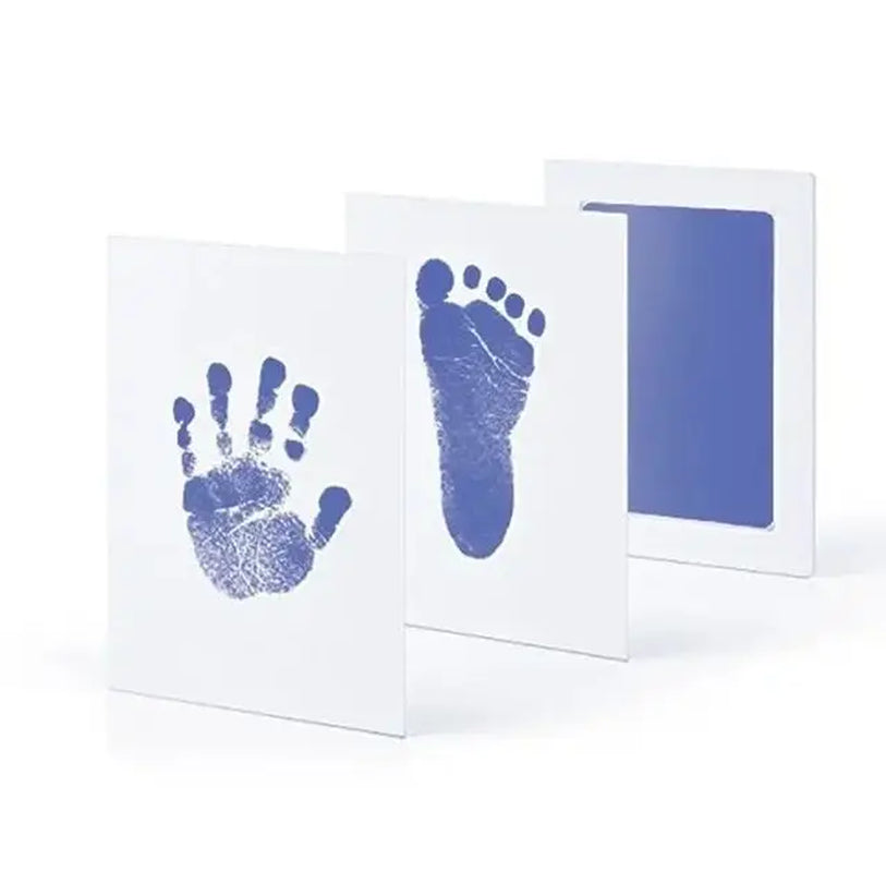 Non-Toxic Baby Handprint Kit: Capture Newborn Footprints & Handprints - Perfect for Baby Souvenirs and Gifts Baby Handprint