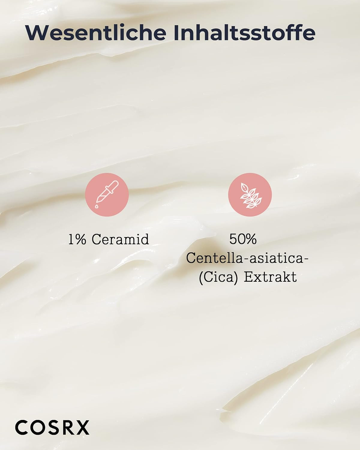 COSRX Balancium Komfort Ceramid Creme, 2,82 Oz/80 G, 50% Centella Asiatica Beruhigende Und Langanhaltende Feuchtigkeitspflege Für Das Gesicht Bei Trockener Haut, Mattem Teint, Korean Skincare