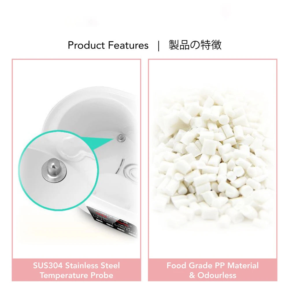 Baby Bottle Warmer Multifunction Fast Baby Accessories Food Heater Milk Warmer Steriliser with Accurate Temperature Control