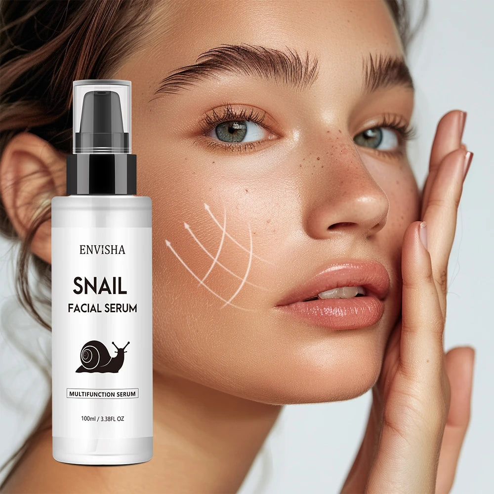Snail Collagen Face Serum Facial Skin Care Anti-Aging Wrinkle Moisturizing Whitening Firming Skin Essence Shrink Pores