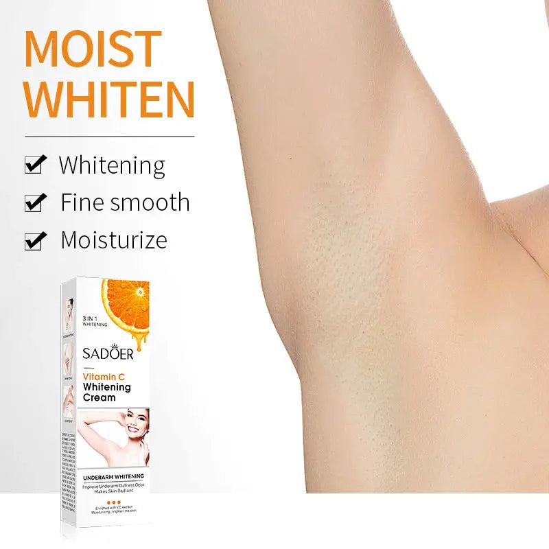 Vitamin C Body Lotion Moisturizing Armpit Body Care Nourishing anti Drying Tender Smooth Exfoliating Creams Skin Care