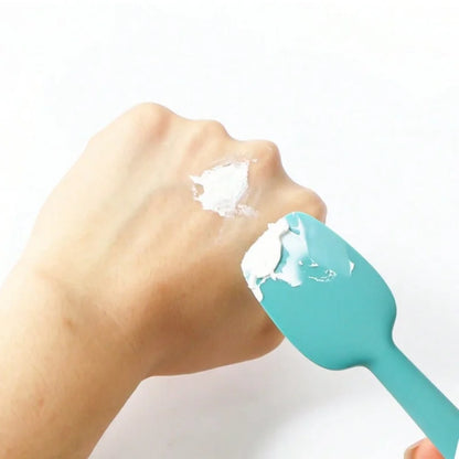 Baby Diaper Cream Applicator Silicone Scraper Scraper Butt Spatula Applicator with Suction Cup Silicone Applicator Care Tool