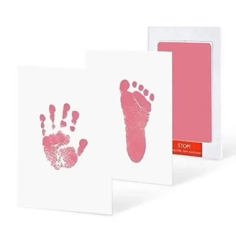 Non-Toxic Baby Handprint Kit: Capture Newborn Footprints & Handprints - Perfect for Baby Souvenirs and Gifts Baby Handprint