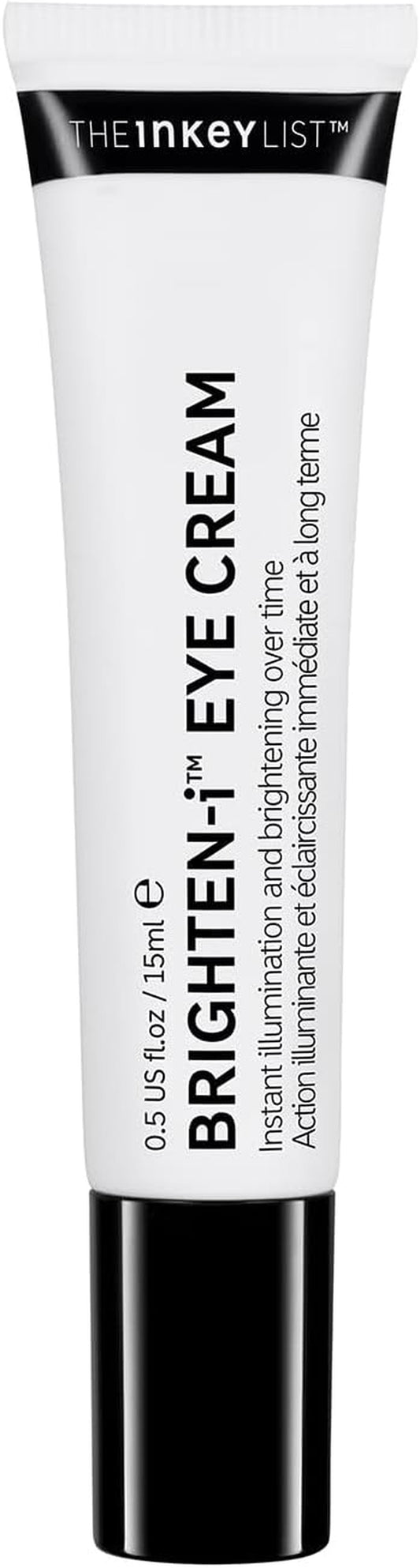 The INKEY List Brighten-I Eye Cream Éclaircit Instantanément Les Cernes Sous Les Yeux 15 Ml