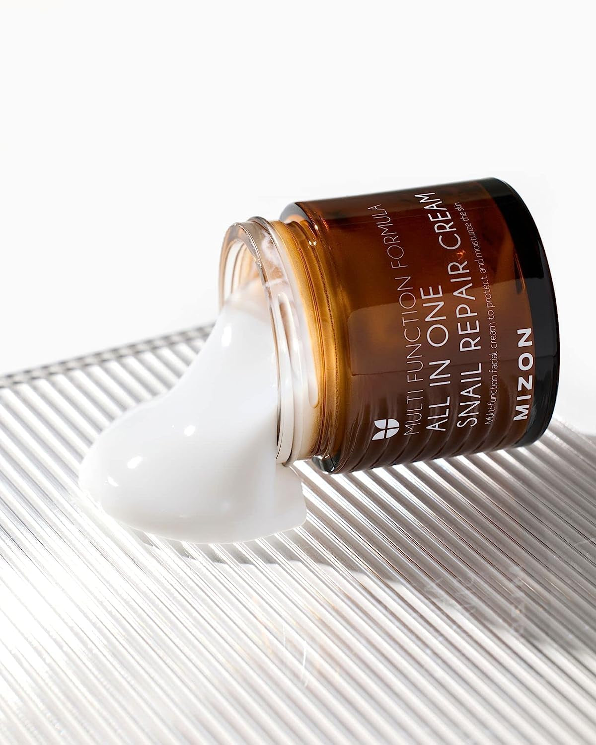 [MIZON] SNAIL ALL in ONE REPAIR CREAM (75Ml) Korean Skincare - Mit Schneckenschleimextrakt - Anti-Aging -Hautunreinheitenpflege…