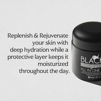 [] Crema Alla Bava Di Lumaca Nera (35Ml) Crema Premium; Trattamento Anti-Invecchiamento; Cosmetico Coreano Con Estratti Di Piante E Mucina Di Lumaca Nera (All in One Black Snail Cream)