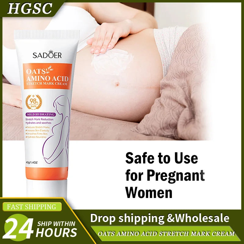 Removes Stretch Mark Cream to Remove Postpartum Obesity Pregnant Women Repair Anti-Aging Winkles Firming Body Cream Skin Care