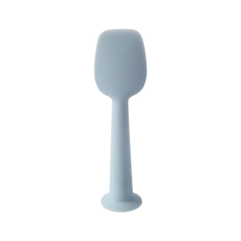 Baby Diaper Cream Applicator Silicone Scraper Scraper Butt Spatula Applicator with Suction Cup Silicone Applicator Care Tool