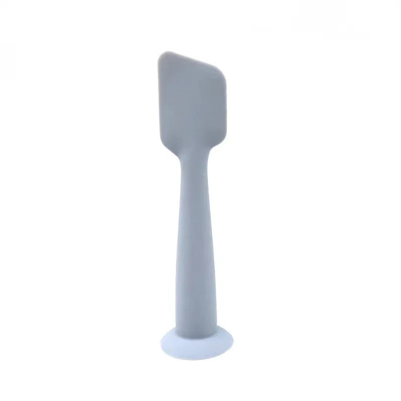 Baby Diaper Cream Applicator Silicone Scraper Scraper Butt Spatula Applicator with Suction Cup Silicone Applicator Care Tool
