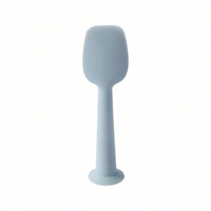 Baby Diaper Cream Applicator Silicone Scraper Scraper Butt Spatula Applicator with Suction Cup Silicone Applicator Care Tool