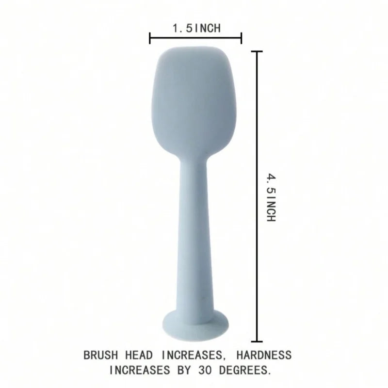 Baby Diaper Cream Applicator Silicone Scraper Scraper Butt Spatula Applicator with Suction Cup Silicone Applicator Care Tool