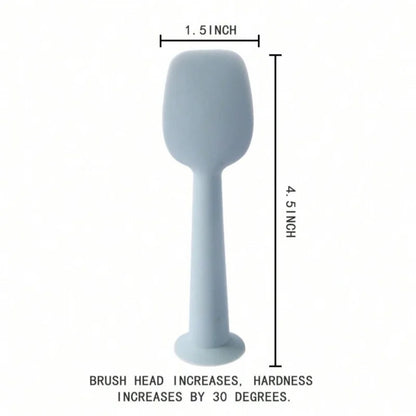 Baby Diaper Cream Applicator Silicone Scraper Scraper Butt Spatula Applicator with Suction Cup Silicone Applicator Care Tool