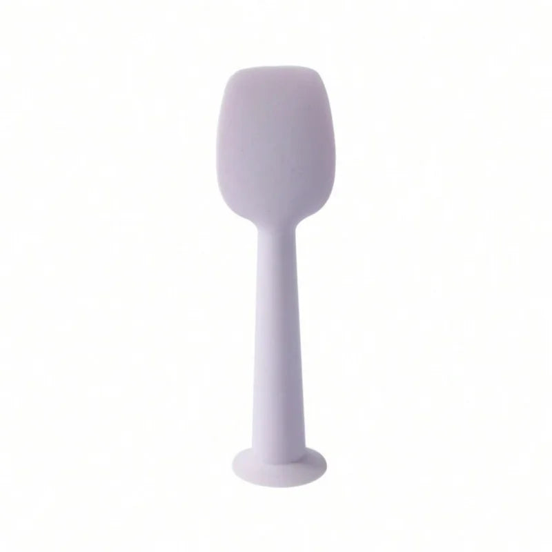 Baby Diaper Cream Applicator Silicone Scraper Scraper Butt Spatula Applicator with Suction Cup Silicone Applicator Care Tool