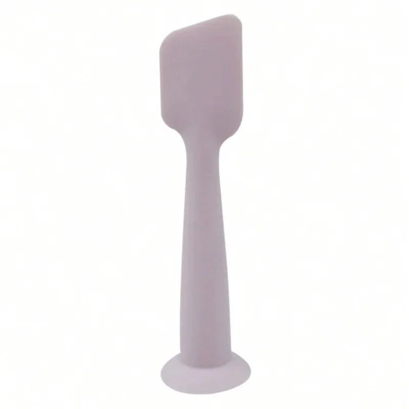 Baby Diaper Cream Applicator Silicone Scraper Scraper Butt Spatula Applicator with Suction Cup Silicone Applicator Care Tool