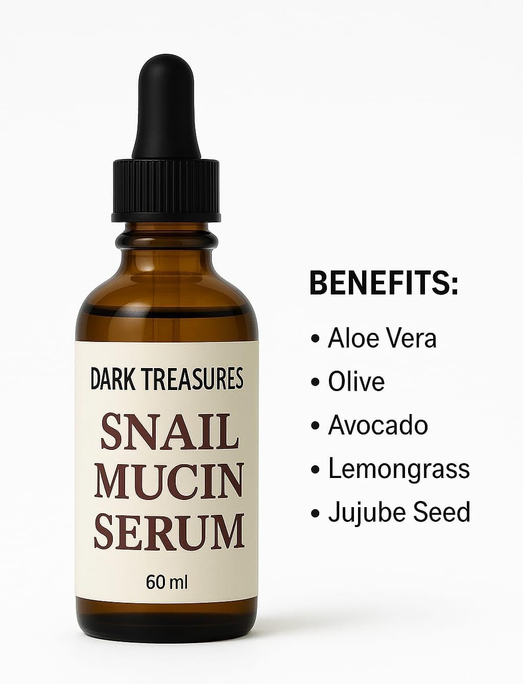 Snail Mucin Oil (60Ml) All in One Advanced Skin Repair Hydrating Serum, Snail Secretion Filtrate 96% & Hyaluronic Acid, Skincare, Animal Testing Free